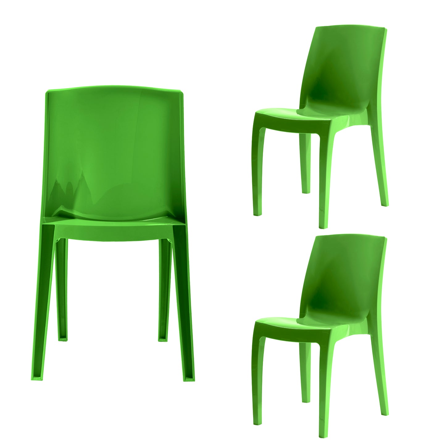 Modern Versatile Chair - Brat Green
