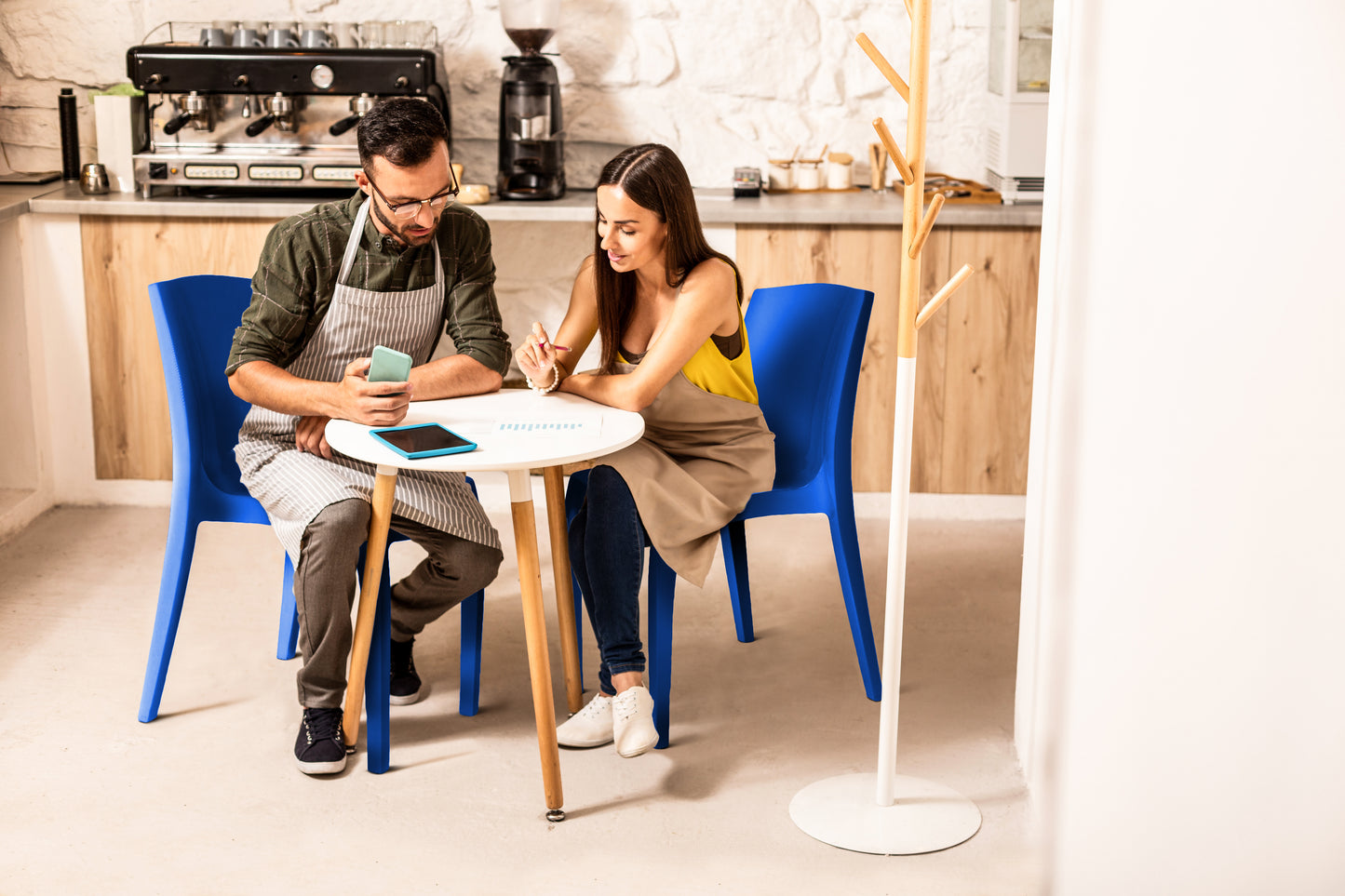 Modern Versatile Chair - Sky Blue
