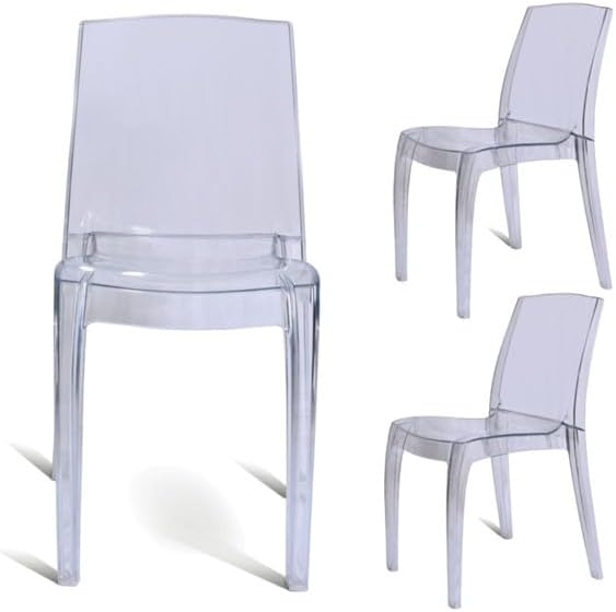 Modern Transparent Chair - Clear