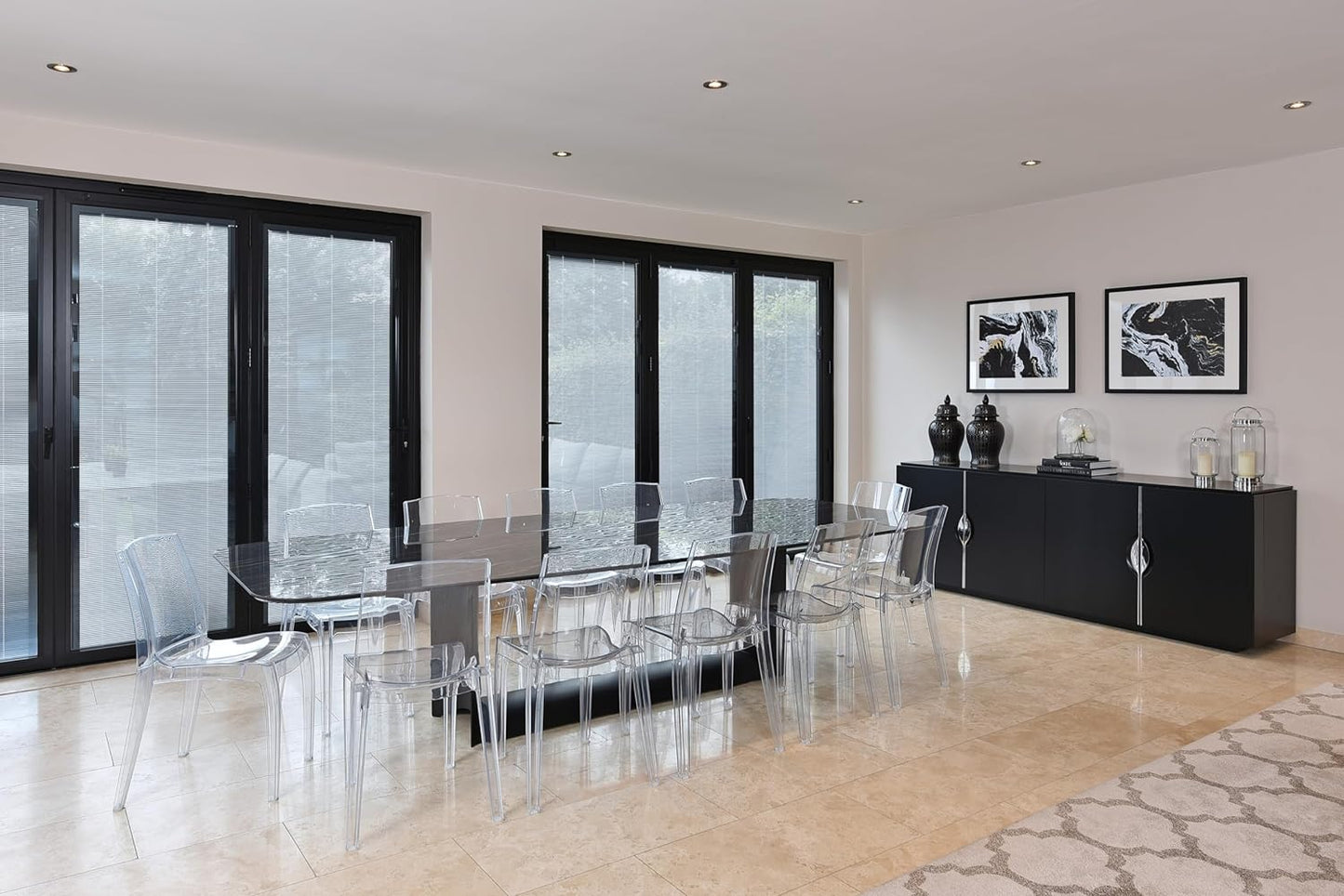 Modern Transparent Chair - Clear