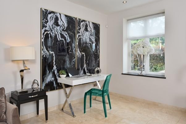 Modern Transparent Chair - Green