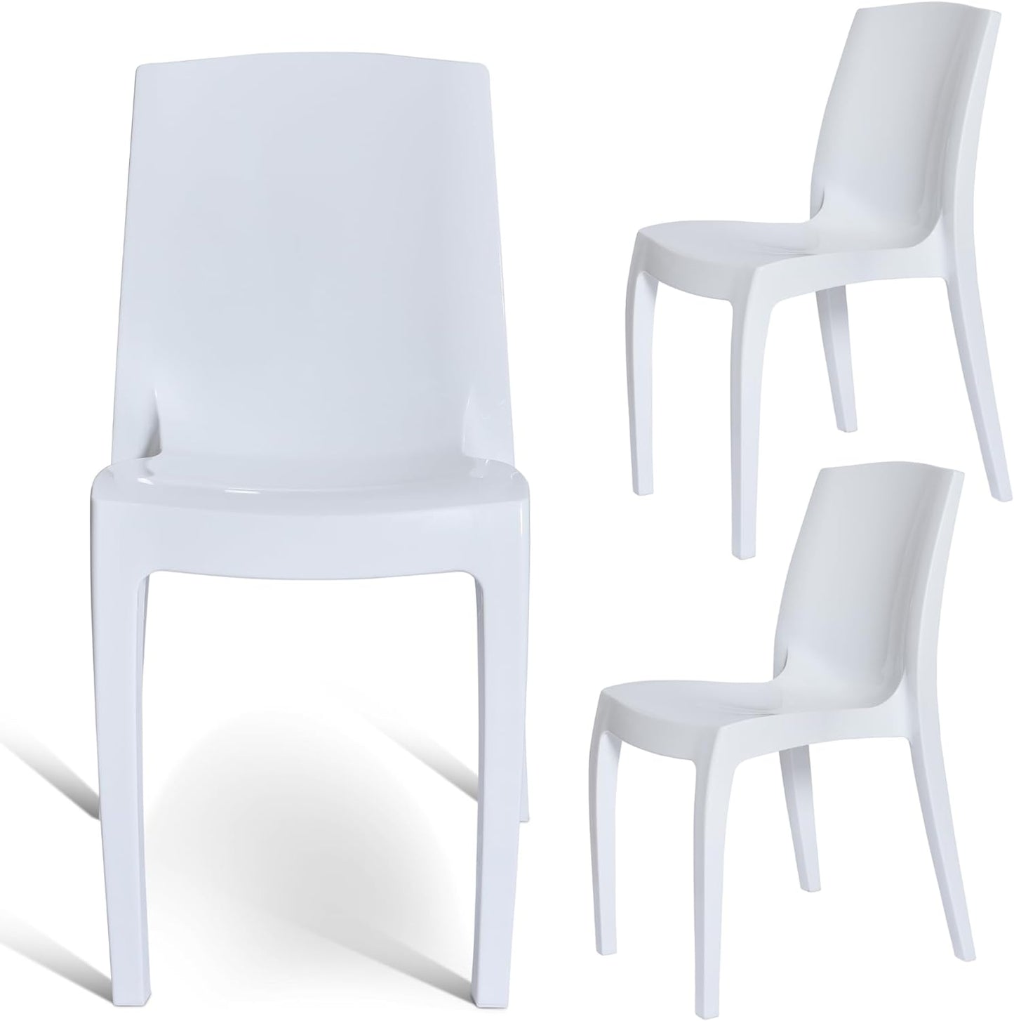 Modern Versatile Chair - White