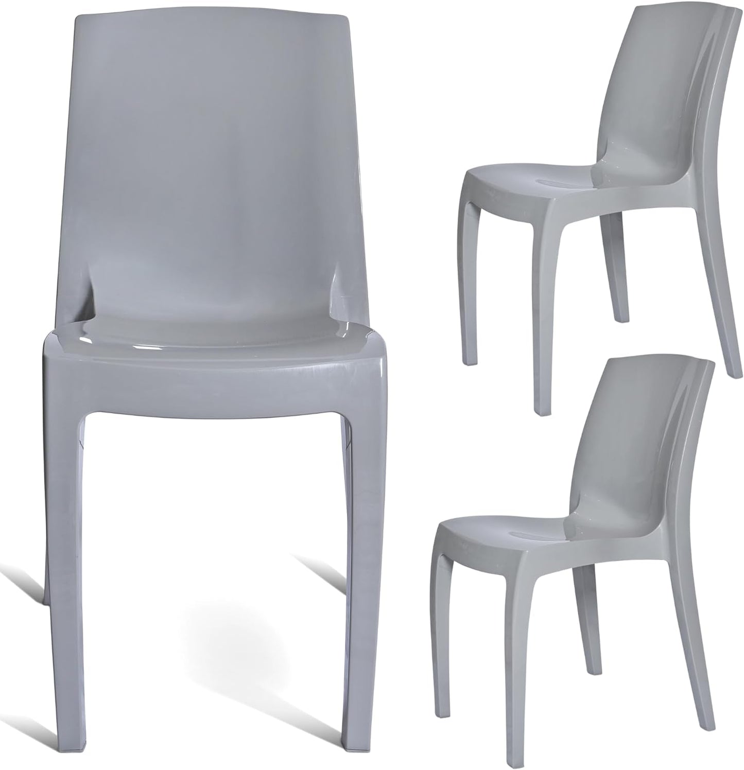 Modern Versatile Chair - Grey