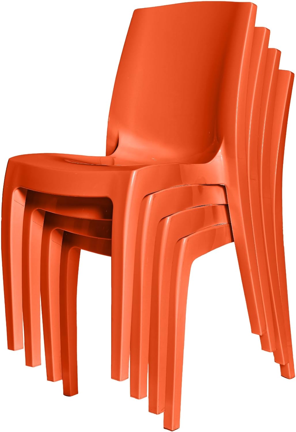 Modern Versatile Chair - Orange