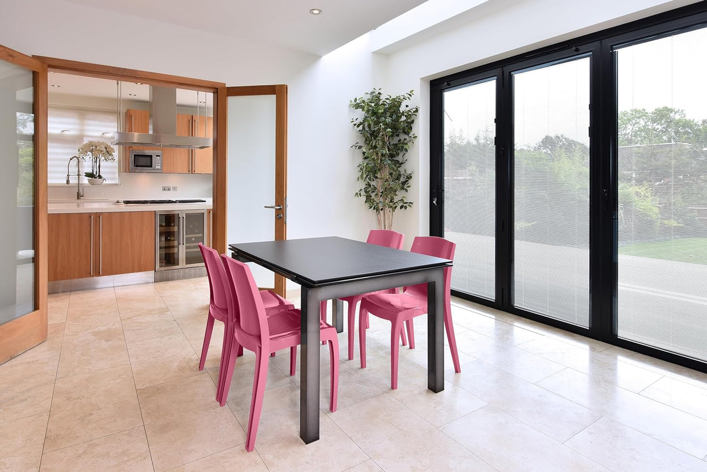 Modern Versatile Chair - Pink