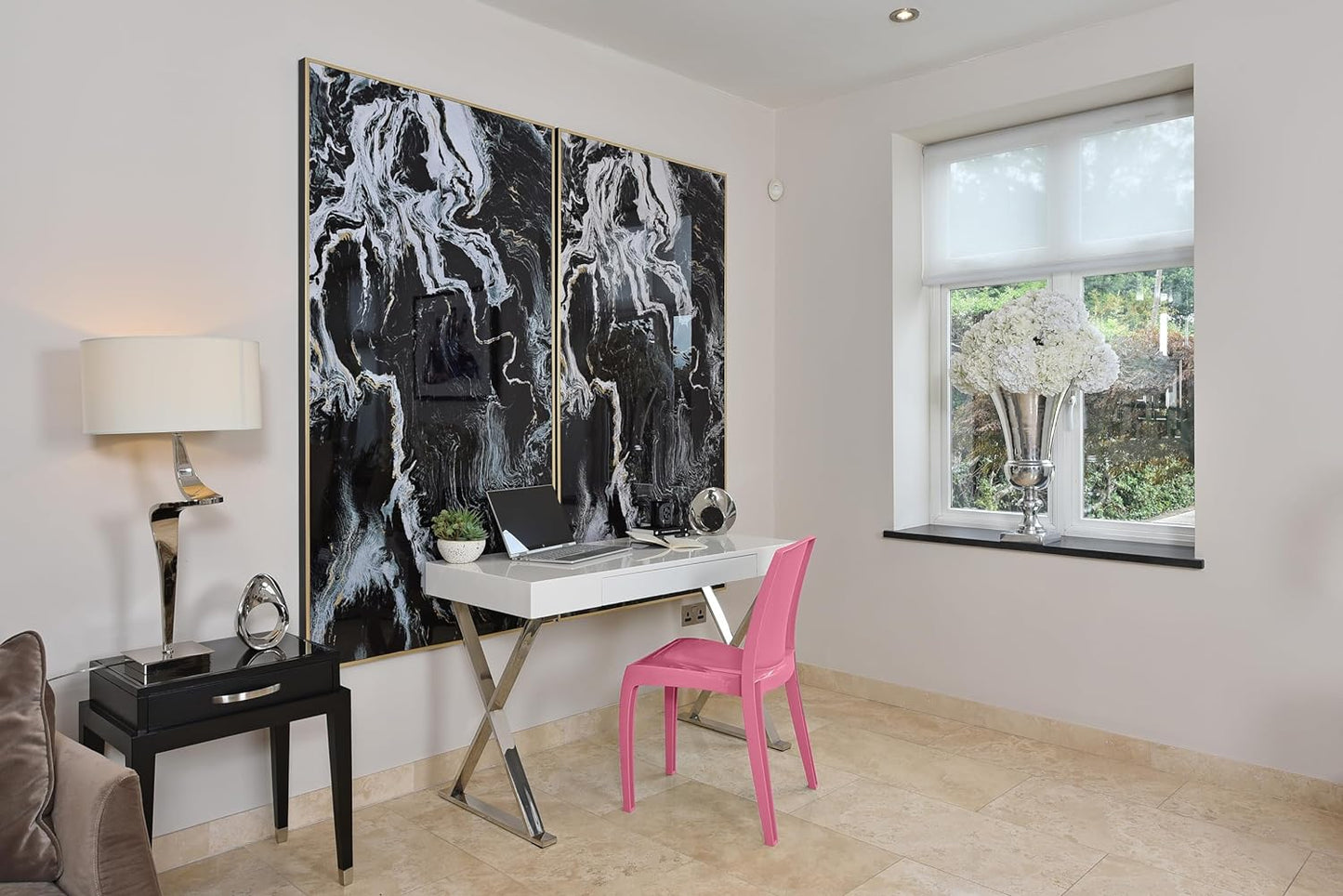 Modern Versatile Chair - Pink