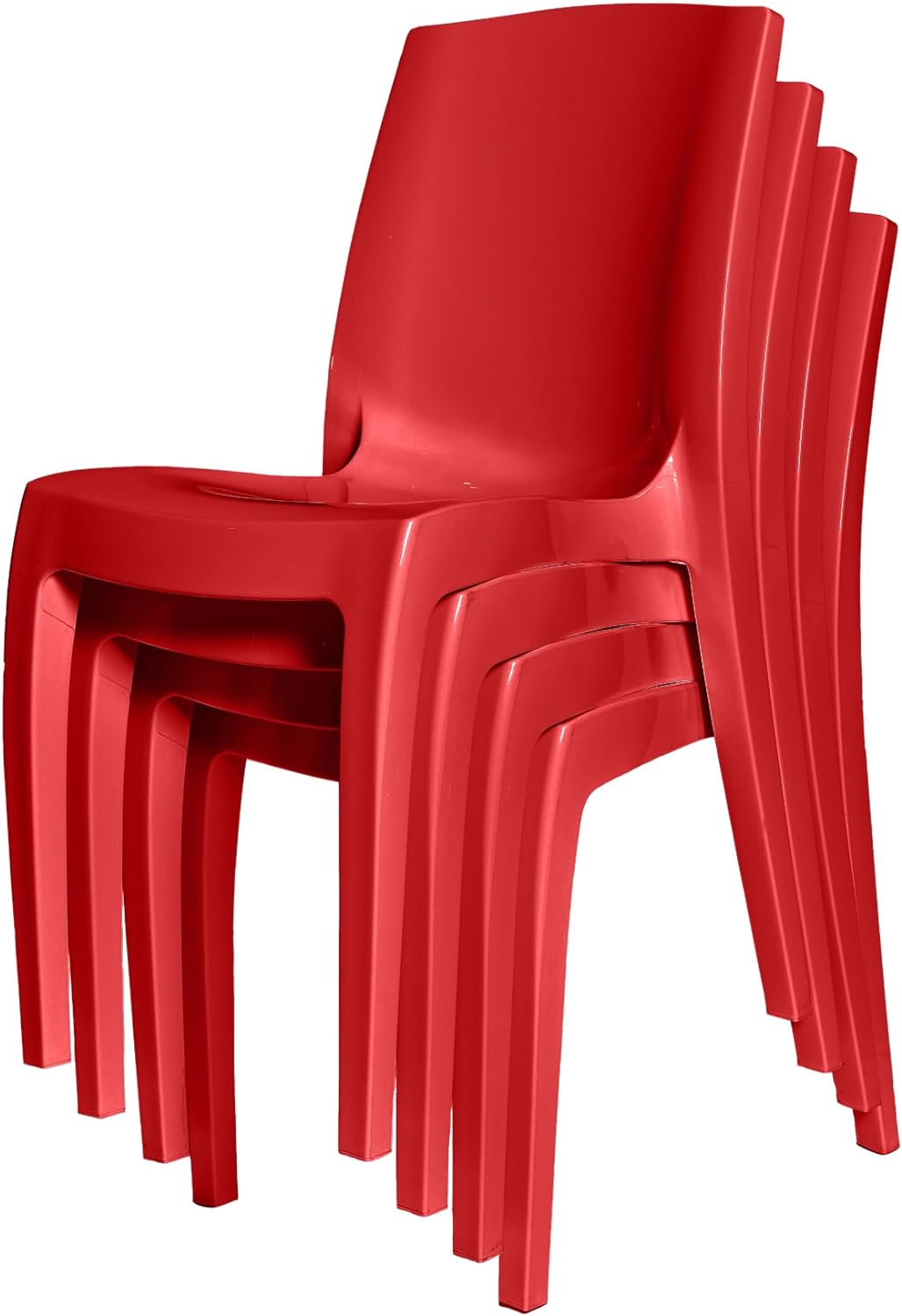 Modern Versatile Chair - Red