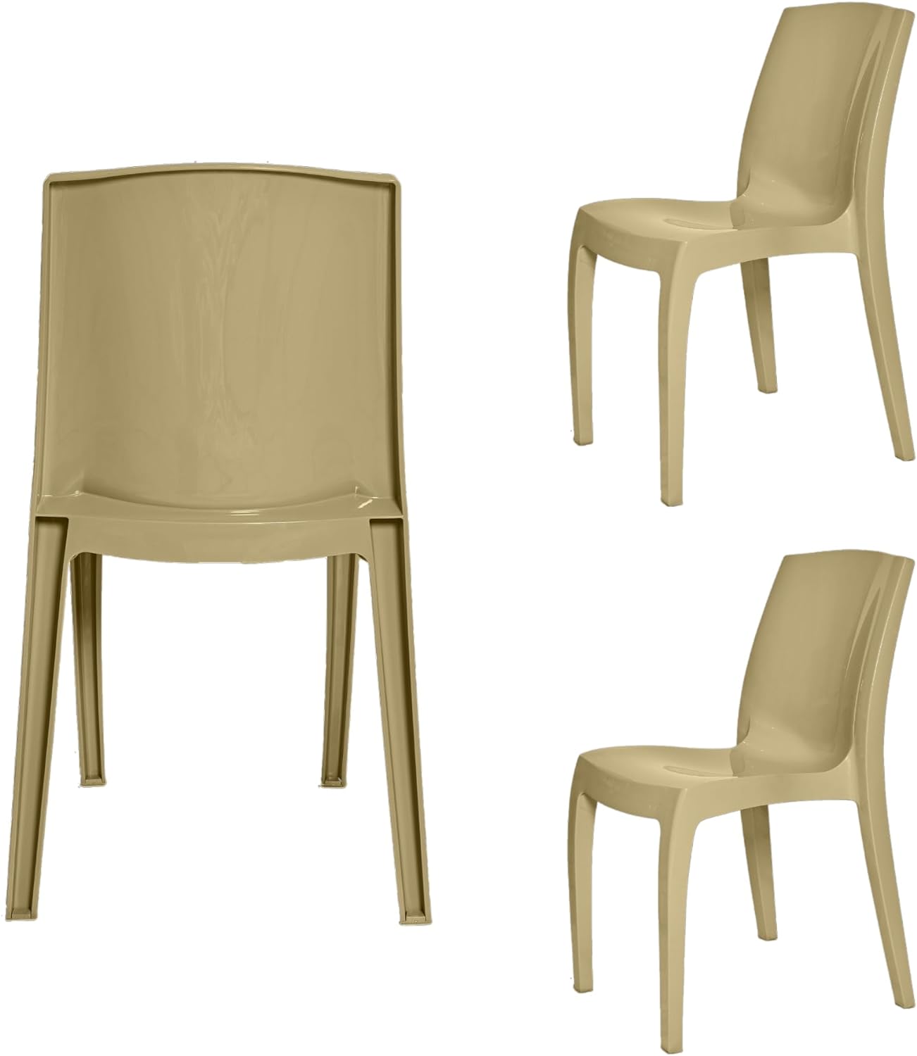 Modern Versatile Chair - Cappuccino