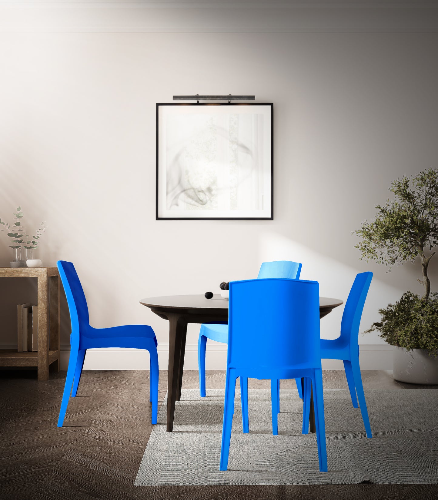 Modern Versatile Chair - Sky Blue